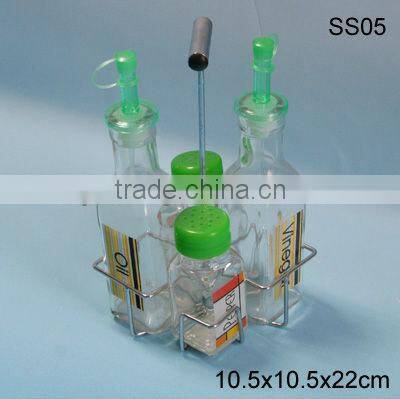 clear square glass jar for spice