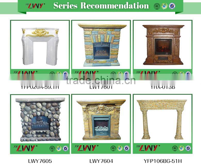 Fiber-clay nature fiberglass resin fireplace tiles