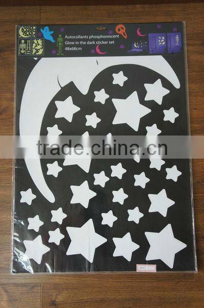 Glow In The Dark Fluorescent Decal Art Wall Stickers Kid Home Decor