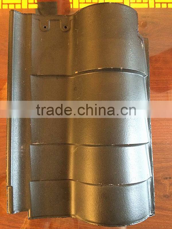 China new technology archaize refractory clay roof tile, bent clay roofing tile