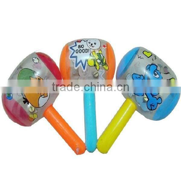 various colors cheering hand inflatable pvc hammer