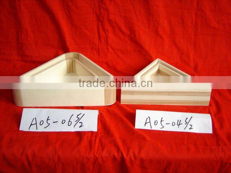 handmade small pretty poplar wooden food tray