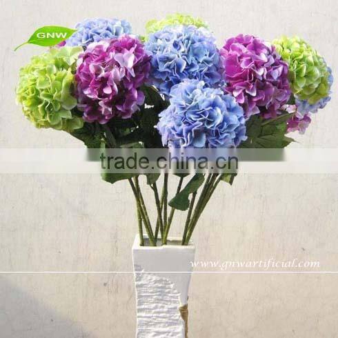 GNW FLH10 Preserved Hydrangea Artificial Dried Flowers Decoration Wedding Events Suppliers