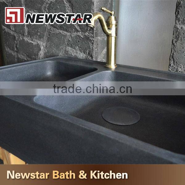 Chinese hot sales square marble counter top wash basin