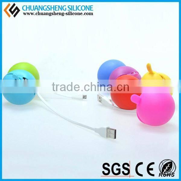 Fashion cute cable winder for phone cable/earphone/headphones