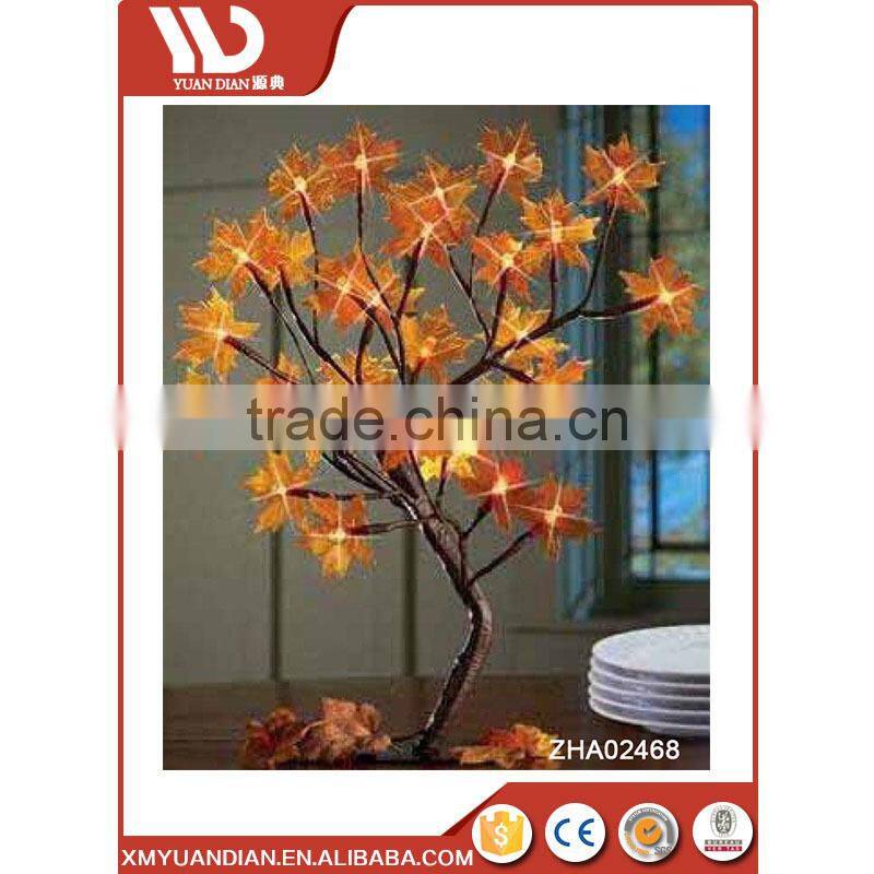Polyresin Decoration Artificial Led Flower Solar Powered Light
