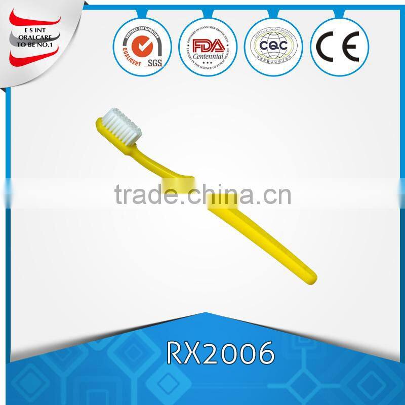 2015 promotion and disposable wholesale and changeable hotel toothbrush head