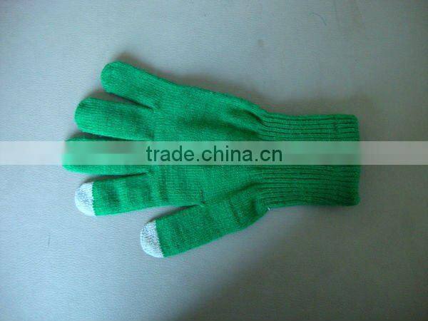 Acrylic Knitted Smartphone Touch Screen Gloves ZMR712