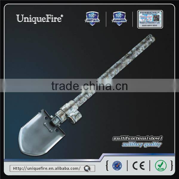 New Utility Shovel Survival Pickaxe I Multifunction Shovel with Hoe Knife and Flashlight