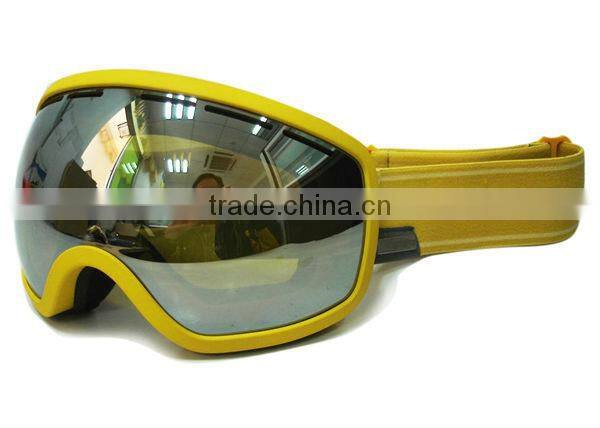 double lens ski goggles,yellow ski goggles,new ski goggles