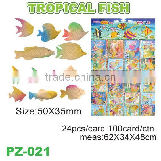 Water Growing Animals