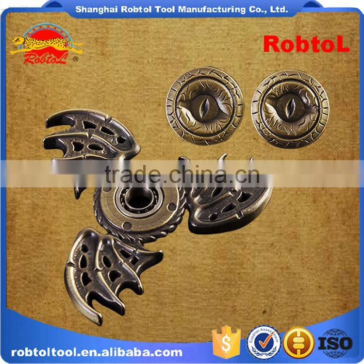 fingertip gyroscope magic eye bat tri spinner EDC hand spinner rotator fidget focus toy reduce stress decompression adhd stres