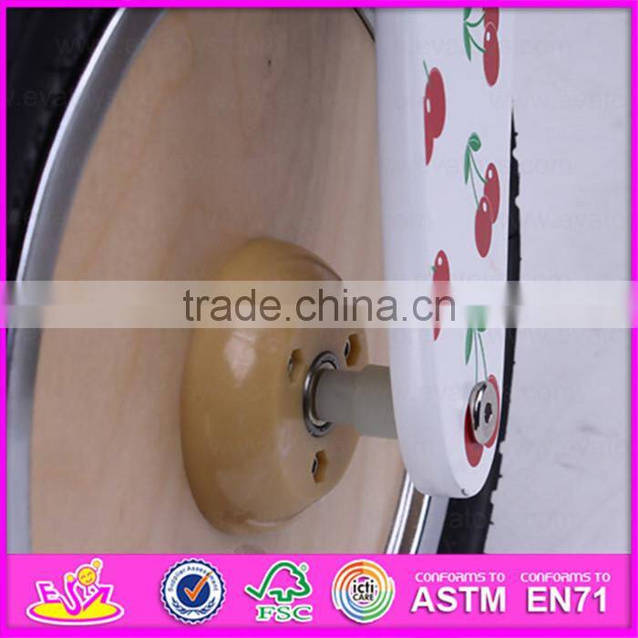 Good quality wooden bicycle toy in Stock,Hot Sale Baby Bicycle Wooden Balance bicycle toy W16C130