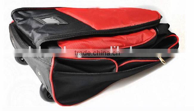 Newest design foldable golf bag with wheels