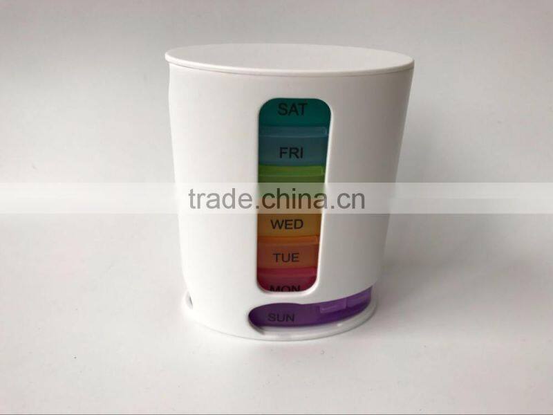 2017 New Arrival Mini Pill Pro Storage Box Organize Pills& Vitamins For Each Day Of The Week