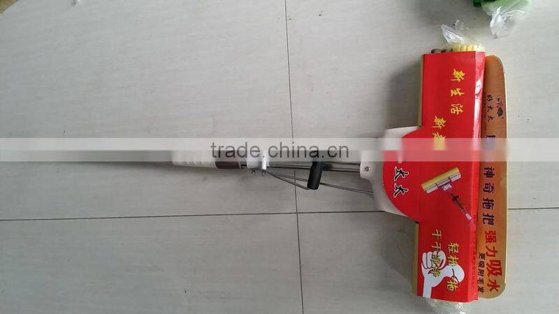 PVA swob adjustable mop