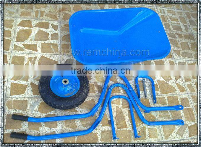 Wheel barrow WB5009 metal agriculture and building hand tools 90LTR/200KG heavy duty steel