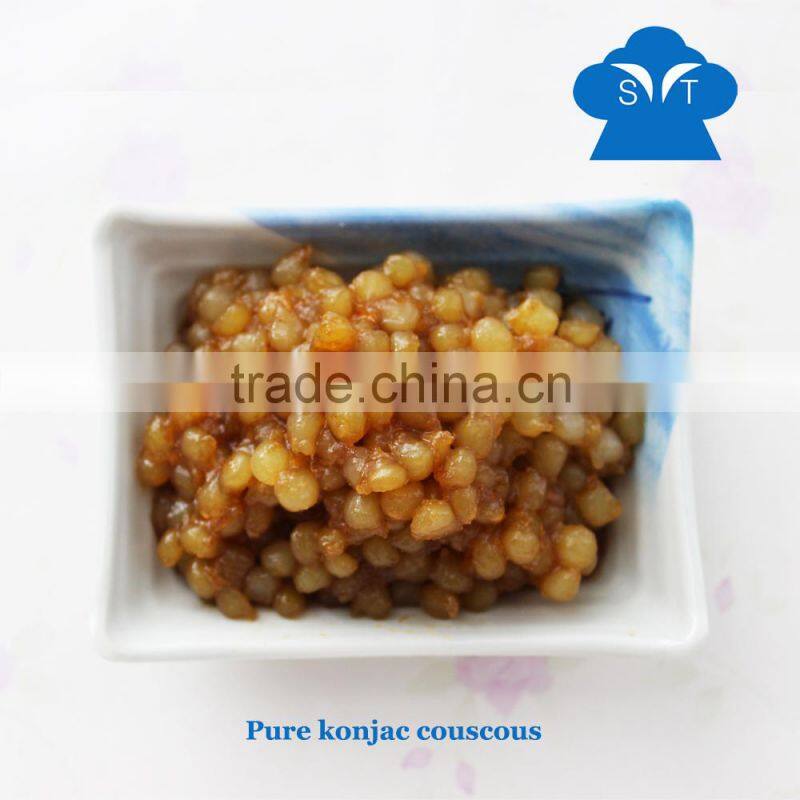 Fresh white konjac rice wet type konjac instant rice