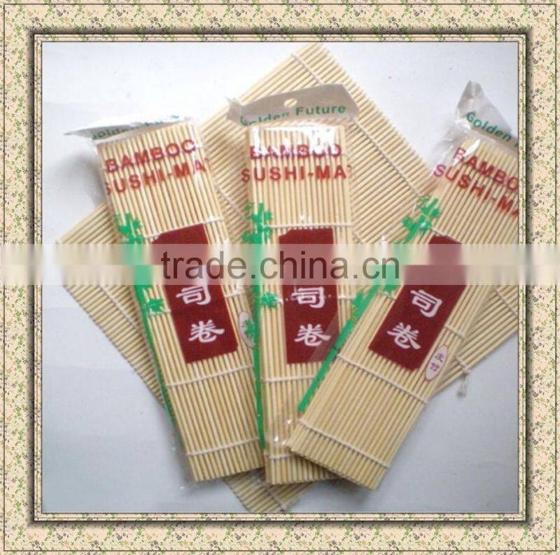 wholesale bamboo white sushi rolling mat