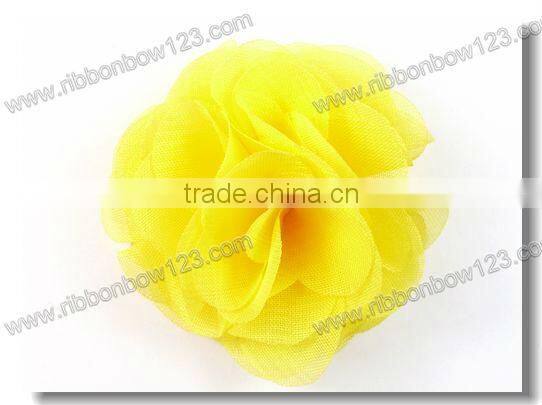 Decorative Artificial Chiffon/Satin/Organza/Silk Fabric Flower
