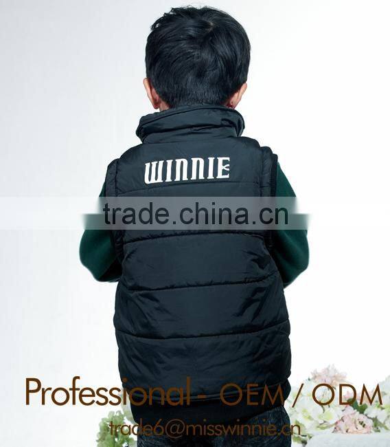 inexpensive boy vest,sleeveless winter vest,boys sleeveless jacket