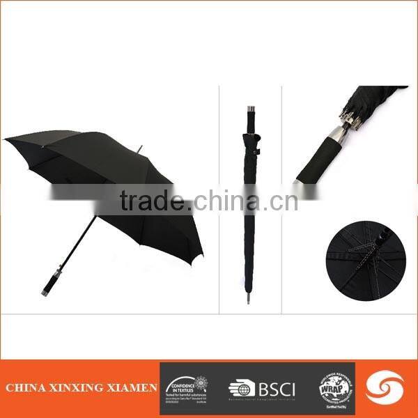 68 inch light green promotional uv golf umbrella for lady
