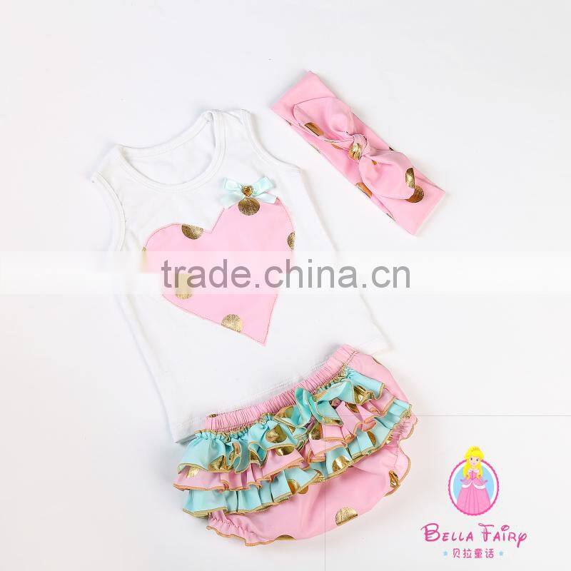 Baby Outfits Kids Clothes Set Girls Boutique Set Toddler Valentine's Day Outfit Children's Clothing Set