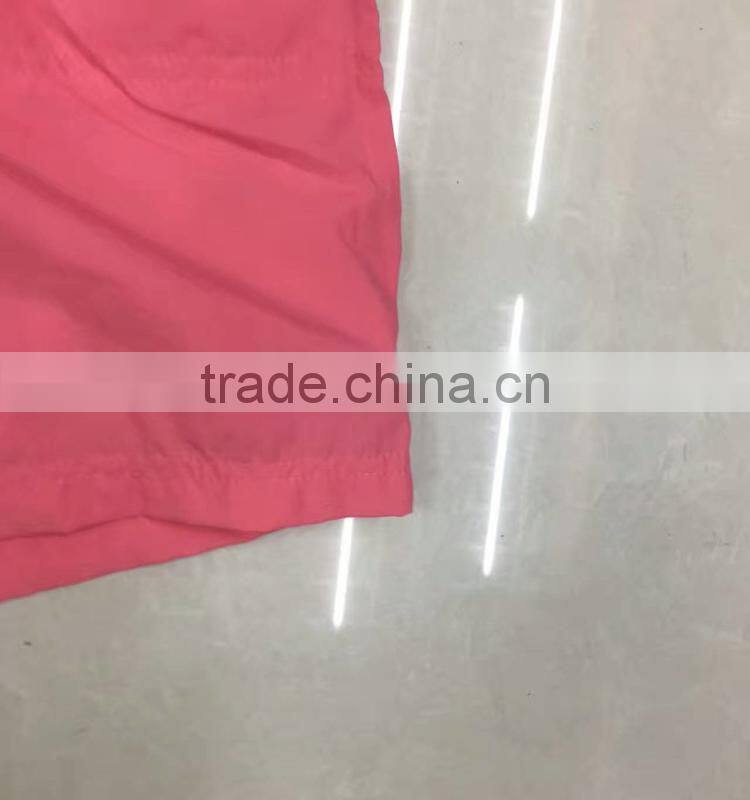 Stylish men 100%polyester beach shorts factory closeout