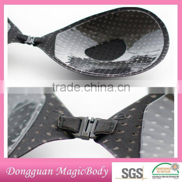 2015 hot sale clear back strap bra