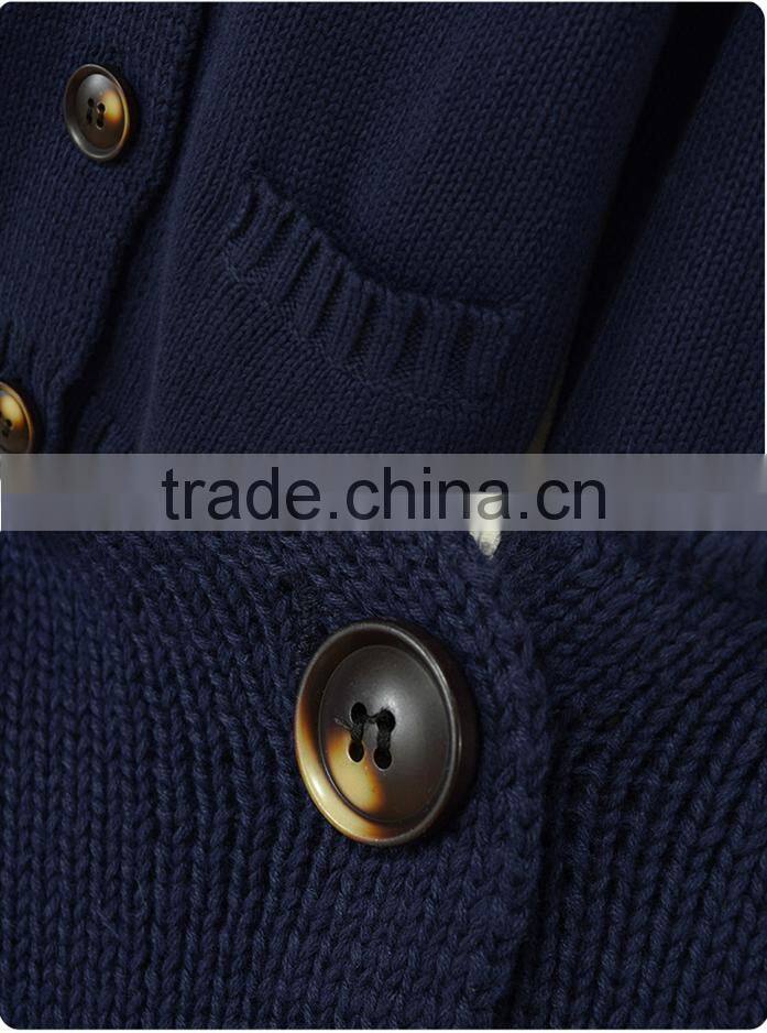 Fancy children knitted sweater boys winter jacket kids coat for 2-14 years