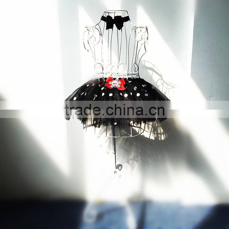 kids tutu skirts polka dot tutu black tutu