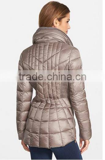 Clothes Factory Customized Foldable Padding Quilting Jacket Women Winter