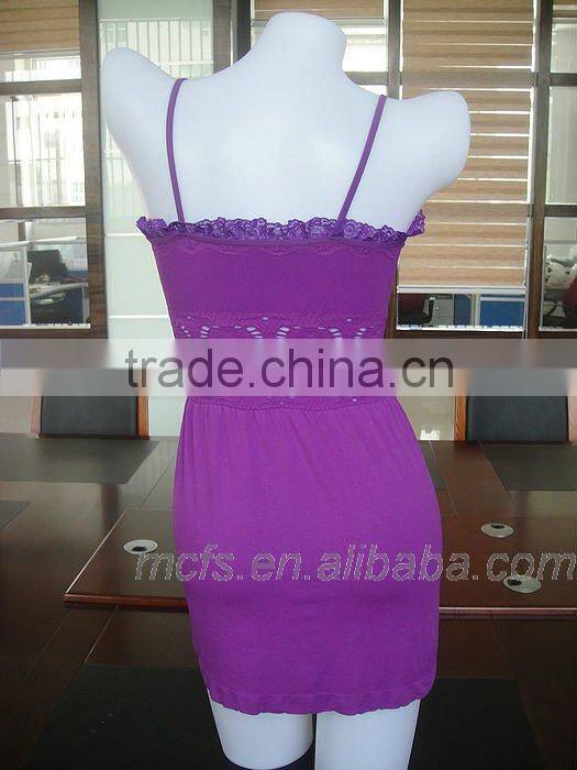 Seamless 2012 women's fashion tops sexy lingerie