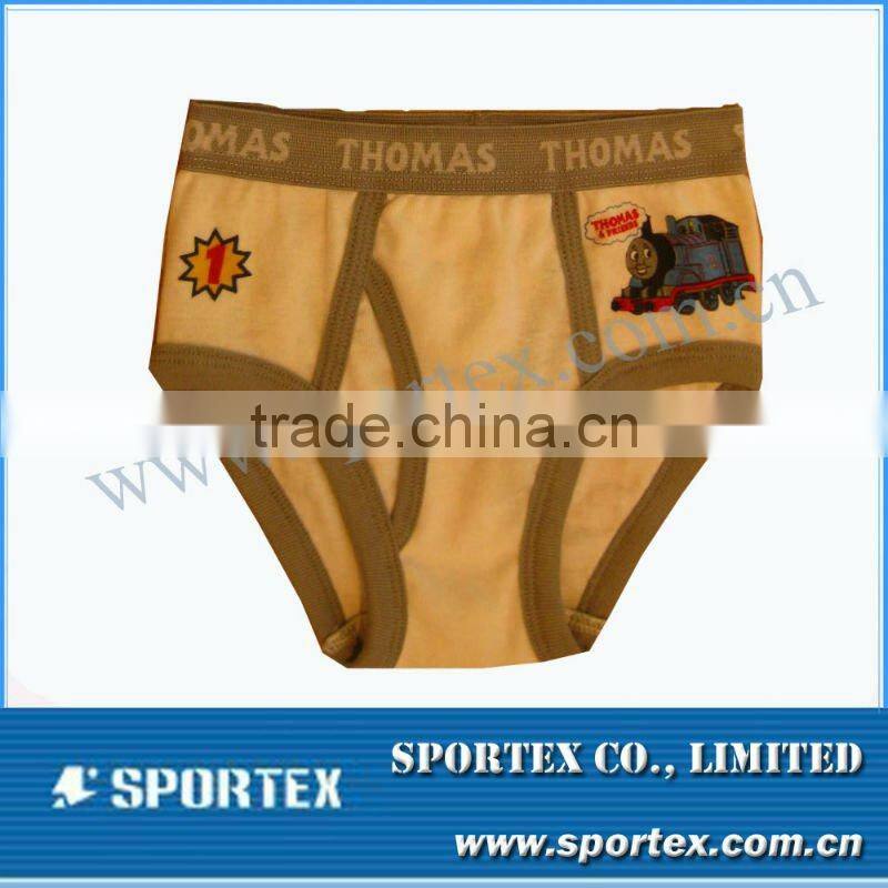 2012 Latest OEM Printed boys underwear boxers DLB-1105