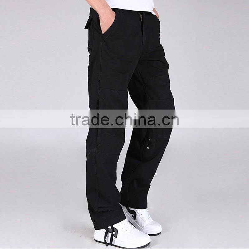 Juqian Quick Drying Durable Washed Carpenter Khaki Mens Workwear Trousers Cargo Pants overall Work Pants