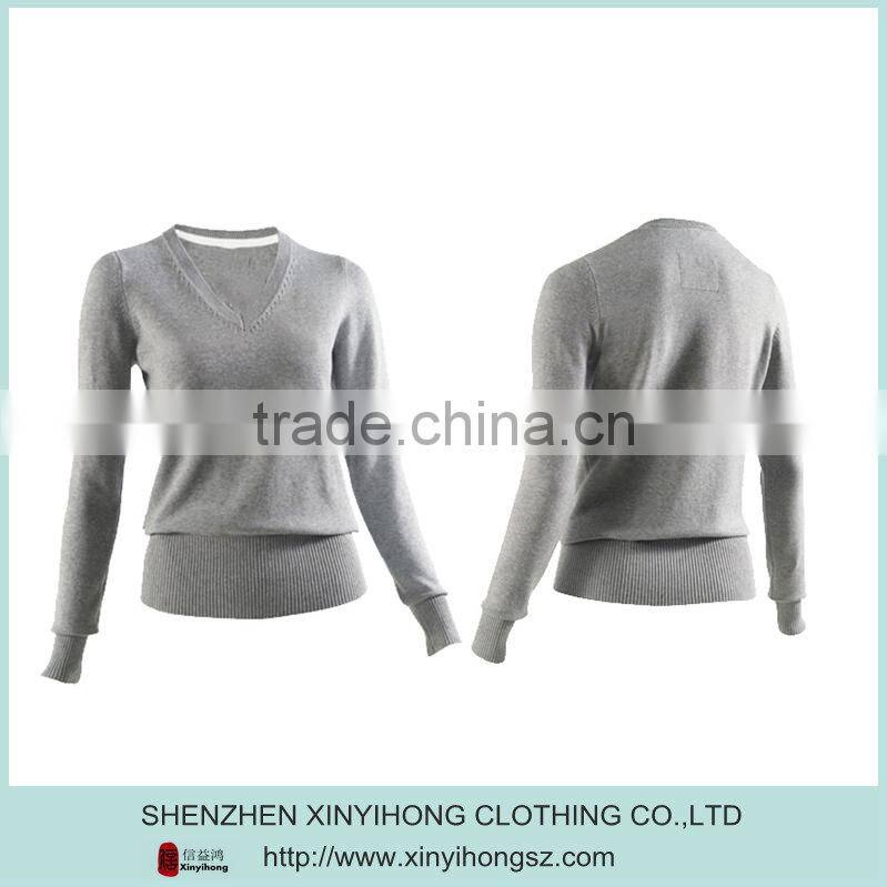 combed cotton elastic comfortable soft womens winter golf Knitwear