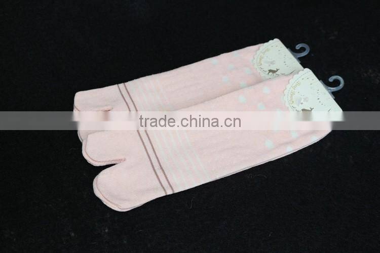 Cotton Socks two fingers clogs socks Girls Socks