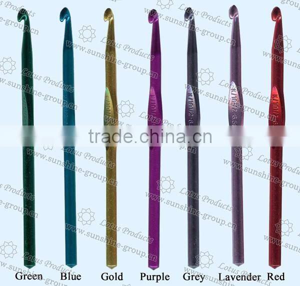 Knitting Needle Crochet Hook Aluminum Sewing Accessories Crochet Hook