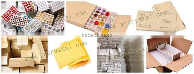 triangle plastic rhinestones plates