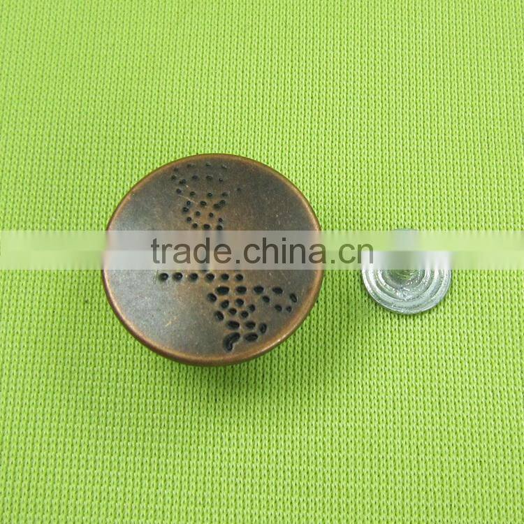 metal button metal coat buttons jeans fabric button wholesale 12years experience