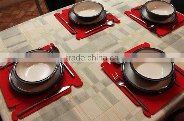 Smart Multi-Function Felt Bowl Basket Placemats Coasters