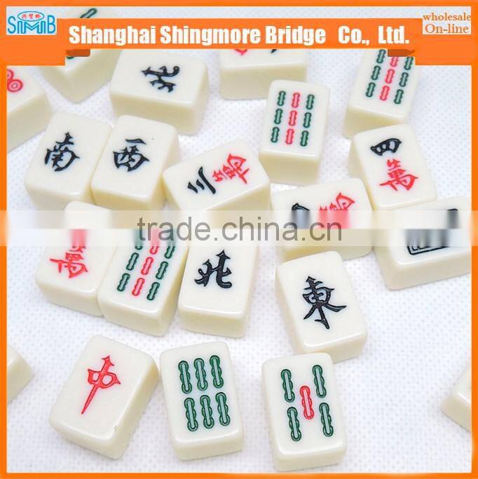 cheap wholesale high quality acrylic mahjong set
