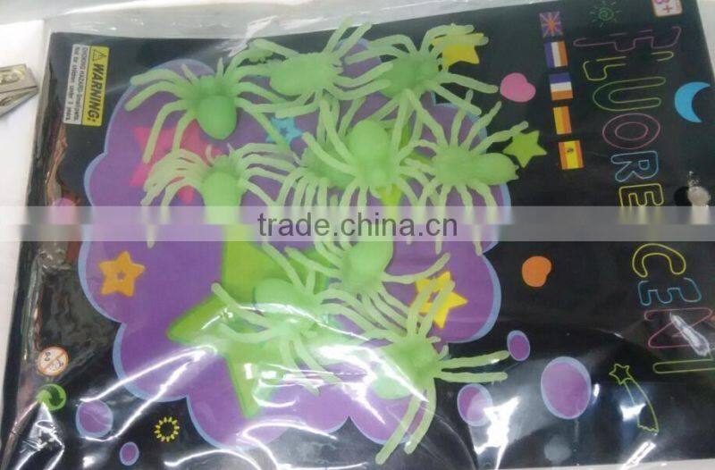 Adhesive glow in dark beard party favor glowing mustache toys