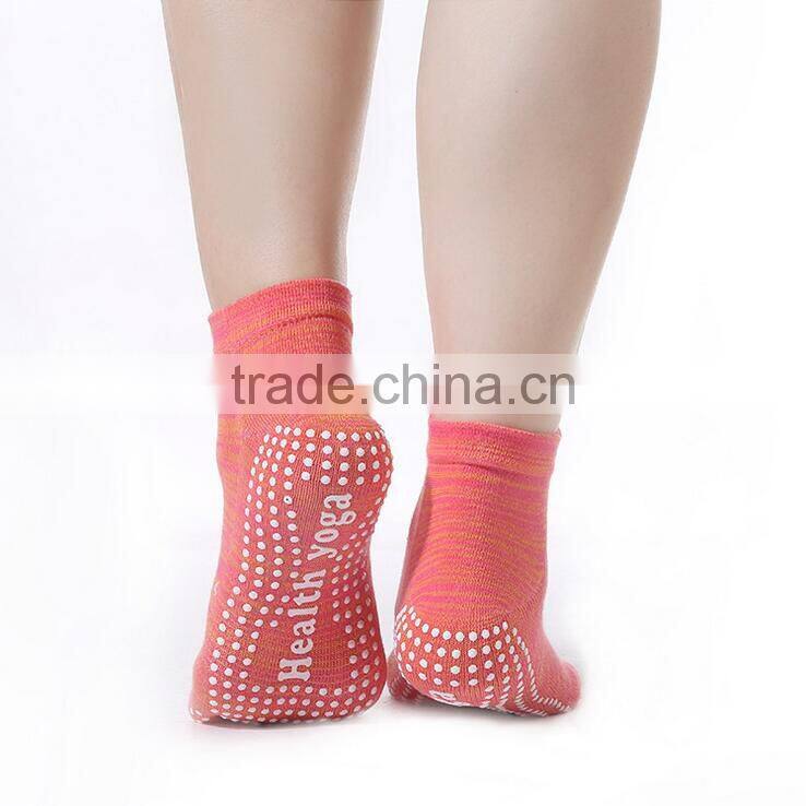 open toe socks cotton knitted yoga socks