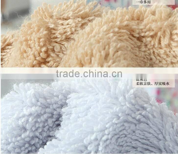 100% Cotton Good Quality Plain Dyed Towel/Colours Towels/Woven