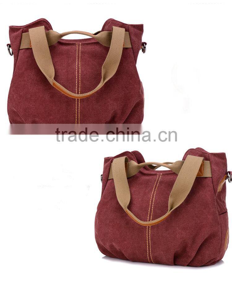 cheap wholesale fashion design canvas bag with digital print