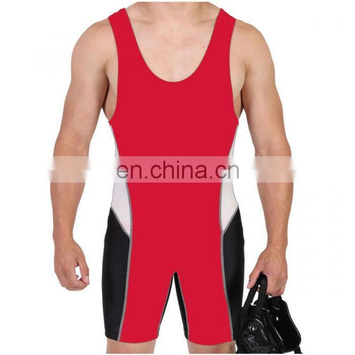 Quick dry youth wrestling singlet wholesale mens