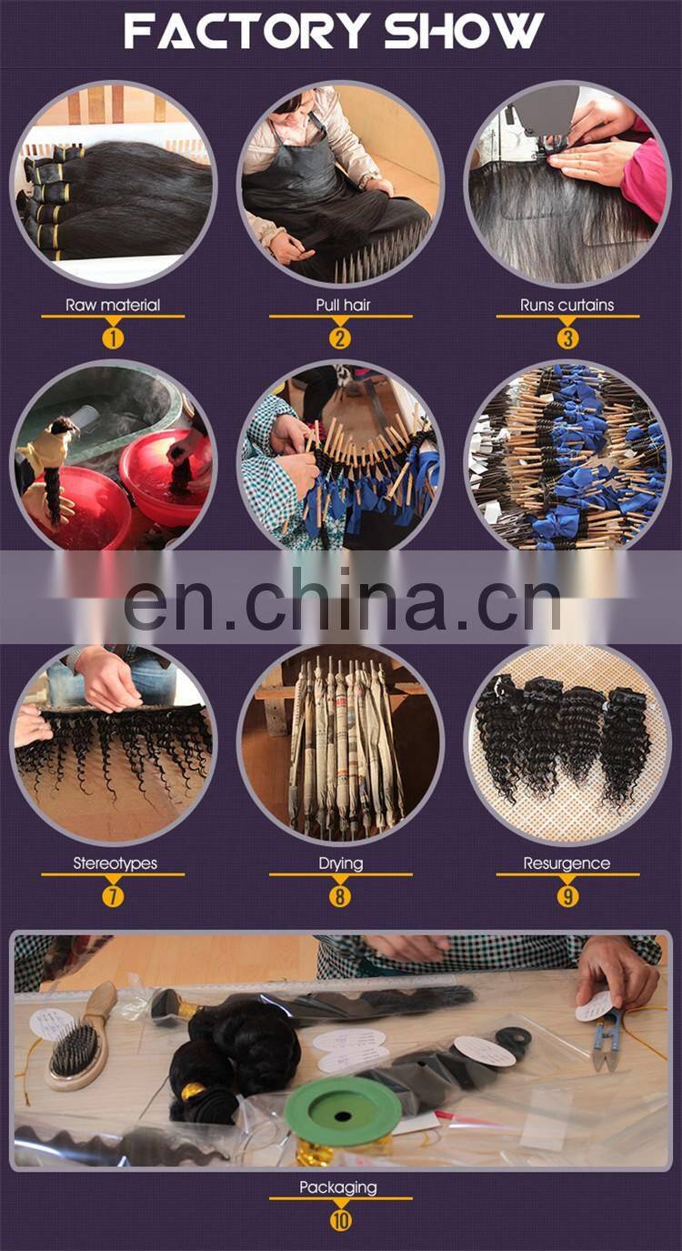 Factory Price Body Wave Human Hair Three Tone 100% Human Hair Weft Curly 6A