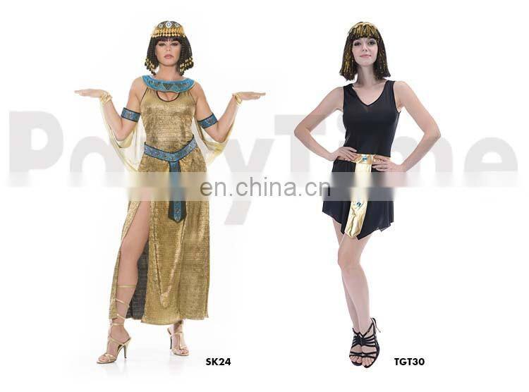 deluxe style yiwu manufacturer cosplay sexy egyptian cleopatra costume