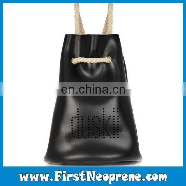 Shinning Star Cool Black Lightweight Neoprene Backpack